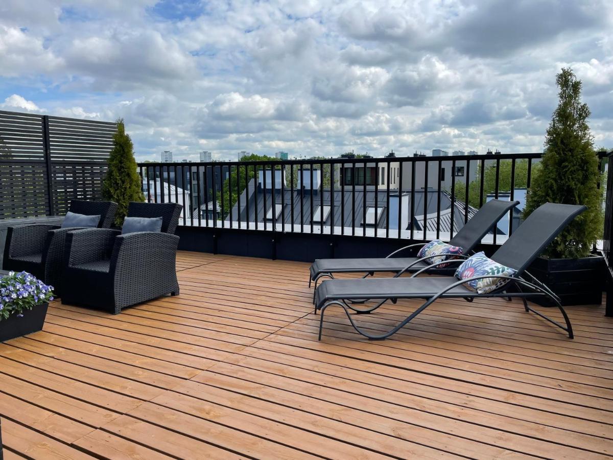 City Terrace Apartment Avangard - Large Private Roof Terrace Tallinn Ngoại thất bức ảnh